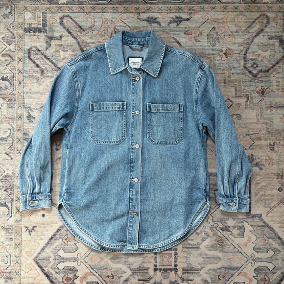 Abercrombie Denim Shirt Jacket - Picture 1 of 3